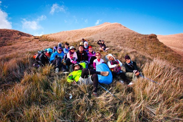 group shop in Mt. Pulag