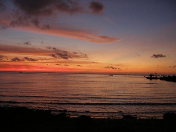 Sunset at Dipolog City Philippines