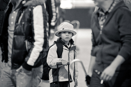 kid traveler photo
